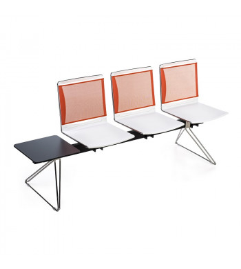 SPLASH MALLA BANCADA 3 PLAZAS + MESA