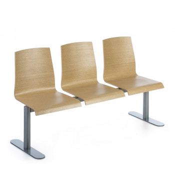 CUSTOM BANCADA MADERA 2 PLAZAS