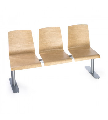 CUSTOM BANCADA MADERA 4 PLAZAS + MESA