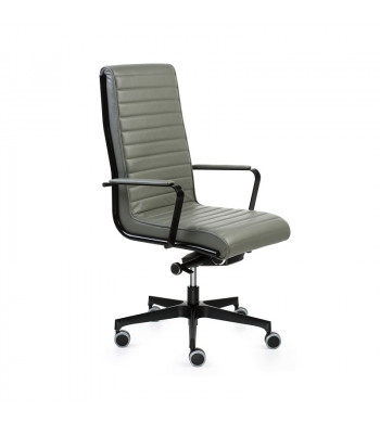 TRINITY Sillon Respaldo Alto Estructura Negra