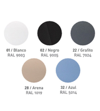 AITANA BANCADA PLASTICA 4 PLAZAS