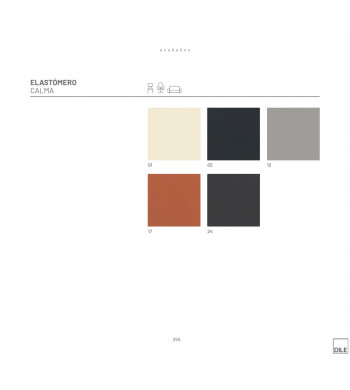 CALMA BASE CUADRADA Y 4 RADIOS