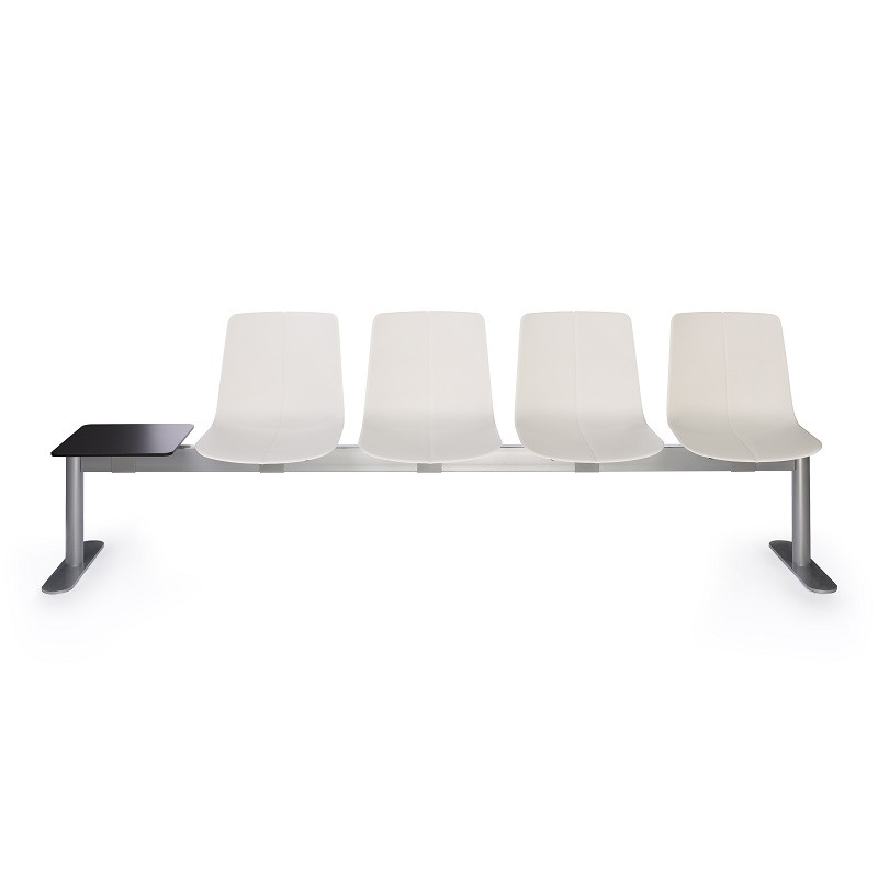 AITANA BANCADA PLASTICA 2 PLAZAS + MESA