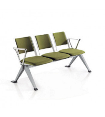 RELOAD BANCADA TAPIZADA 4 PLAZAS + MESA